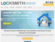 Tablet Screenshot of locksmith-capetown.com